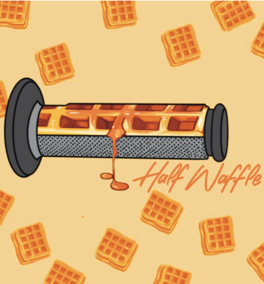 Half Waffle - Tee - Washed Black