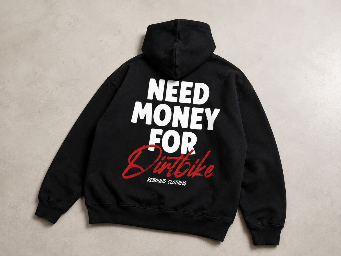 Need Money - Hoodie - Black