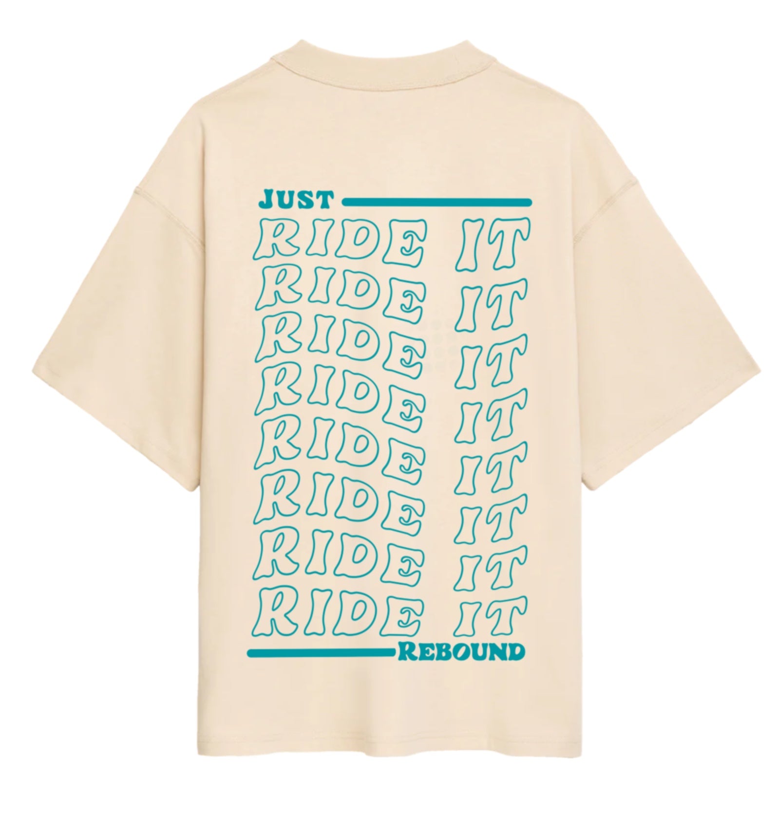 Ride it - Tee - Almond