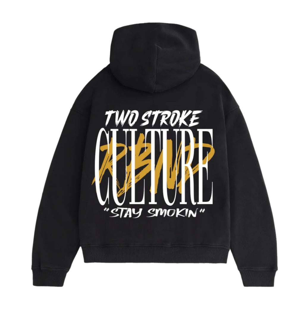 Two Stroke Culture - Hoodie - Black