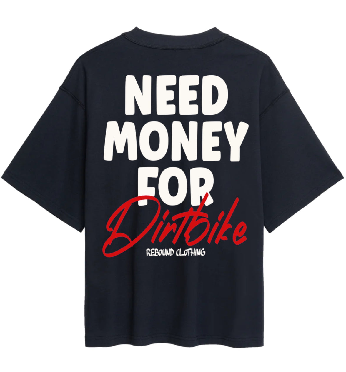 Need Money - Tee - Washed Black