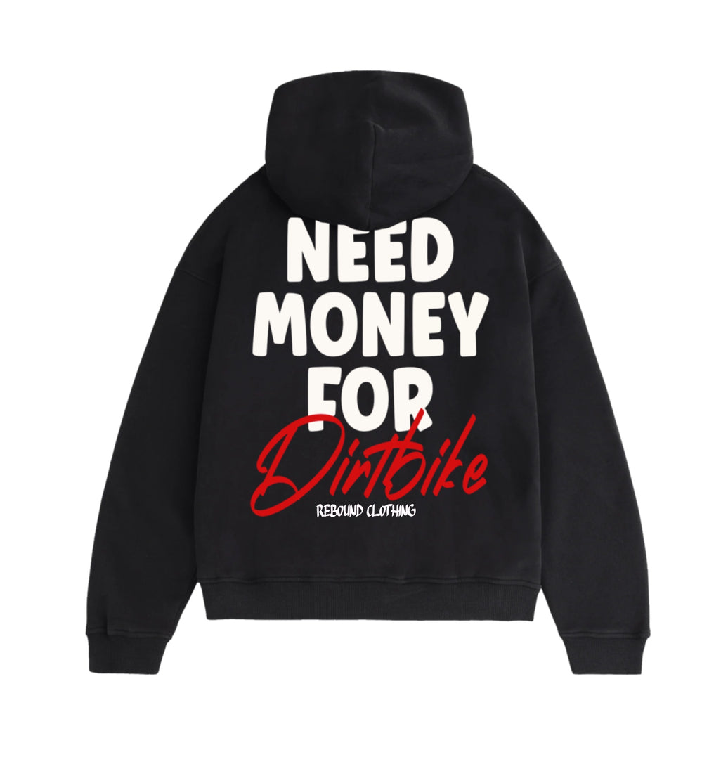 Need Money - Hoodie - Black