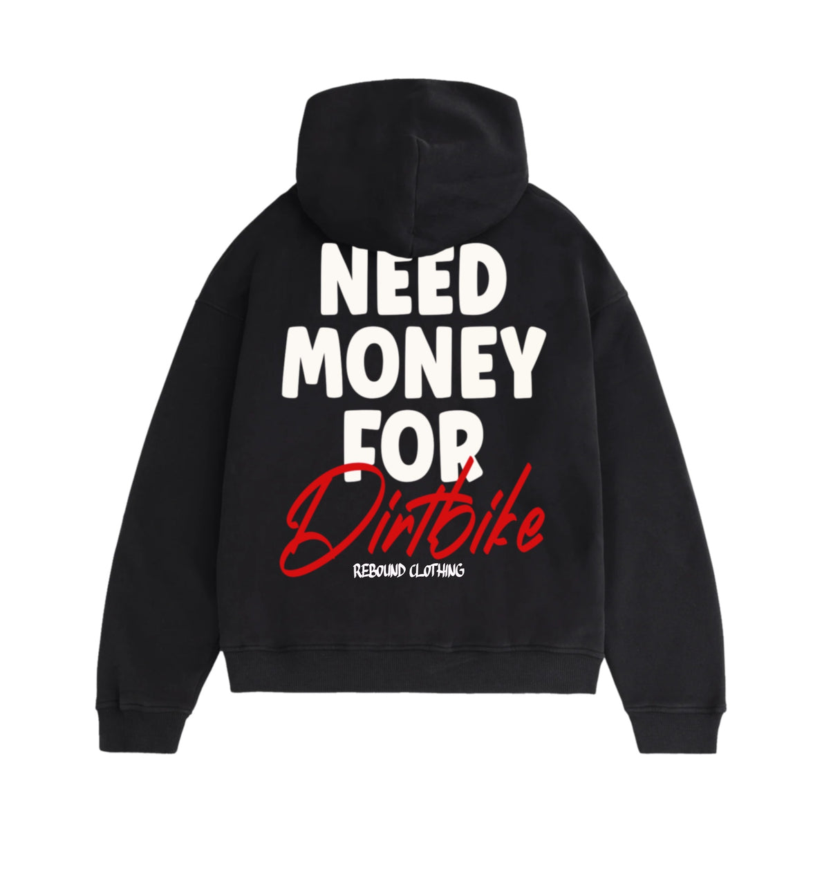 Need Money - Hoodie - Black