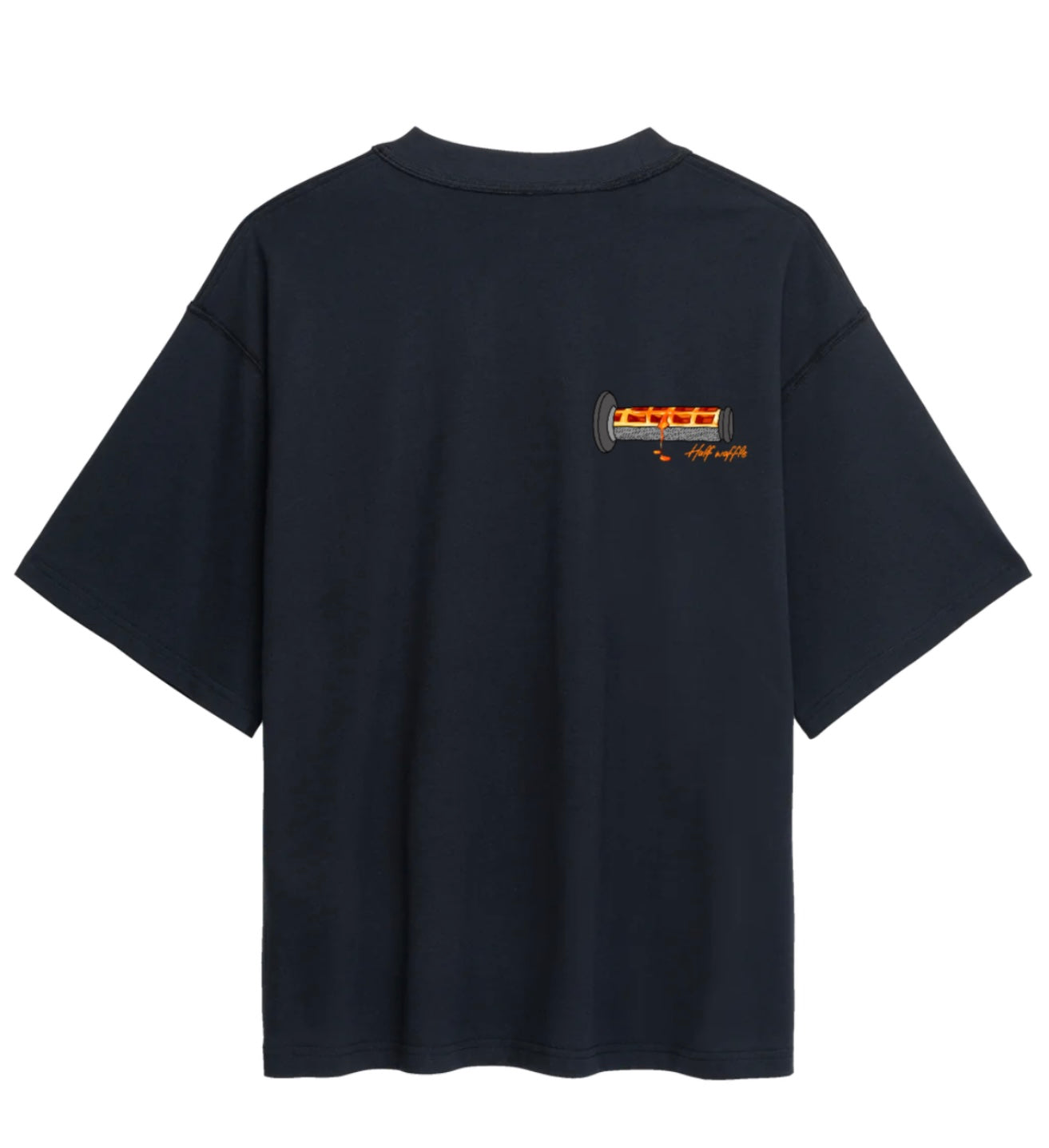 Half Waffle - Tee - Washed Black