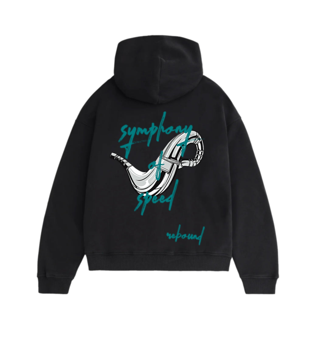 Symphony of Speed - Hoodie - Black