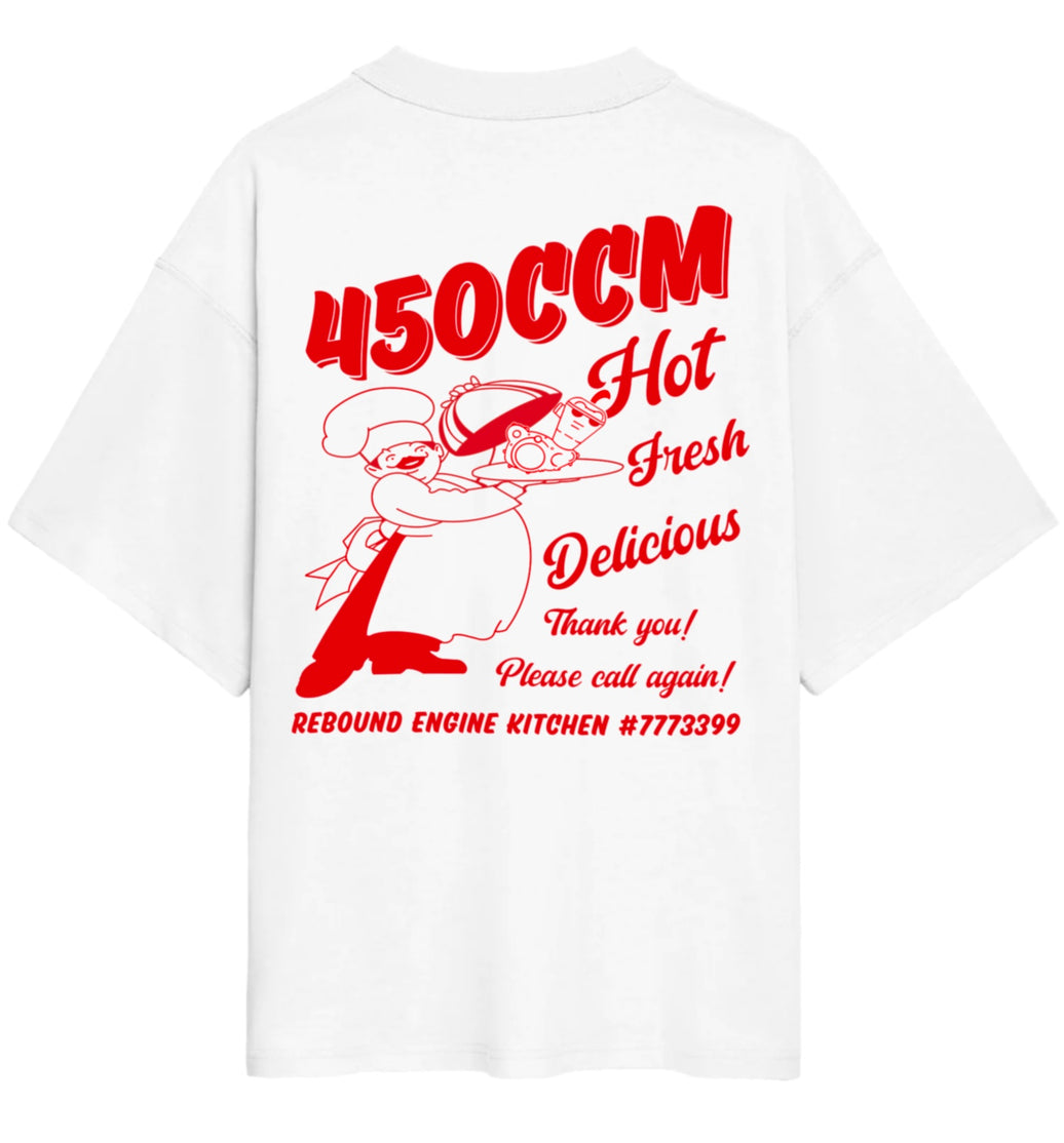 450ccm - Tee - White
