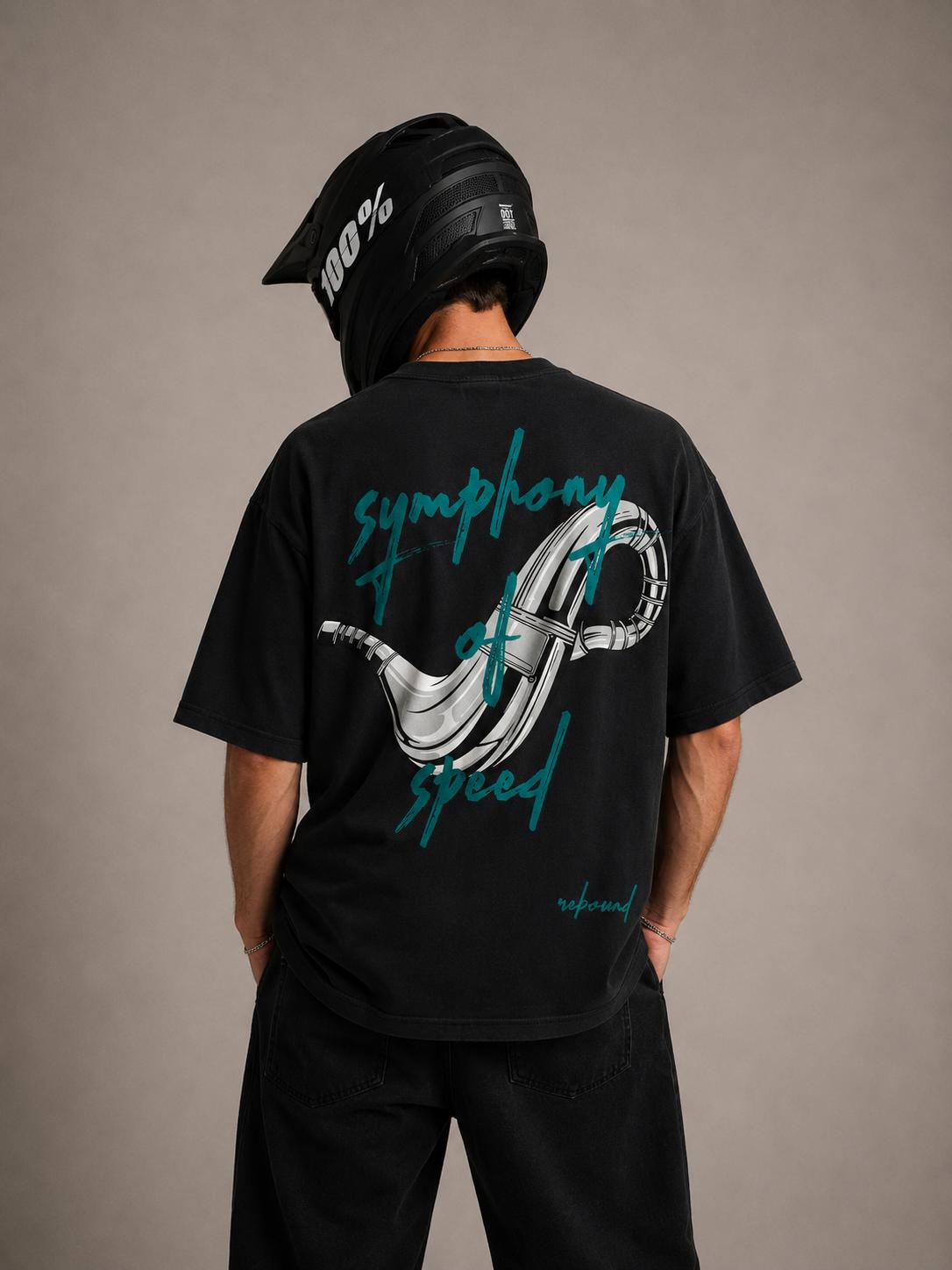 Symphony of Speed - Tee - Solid Black
