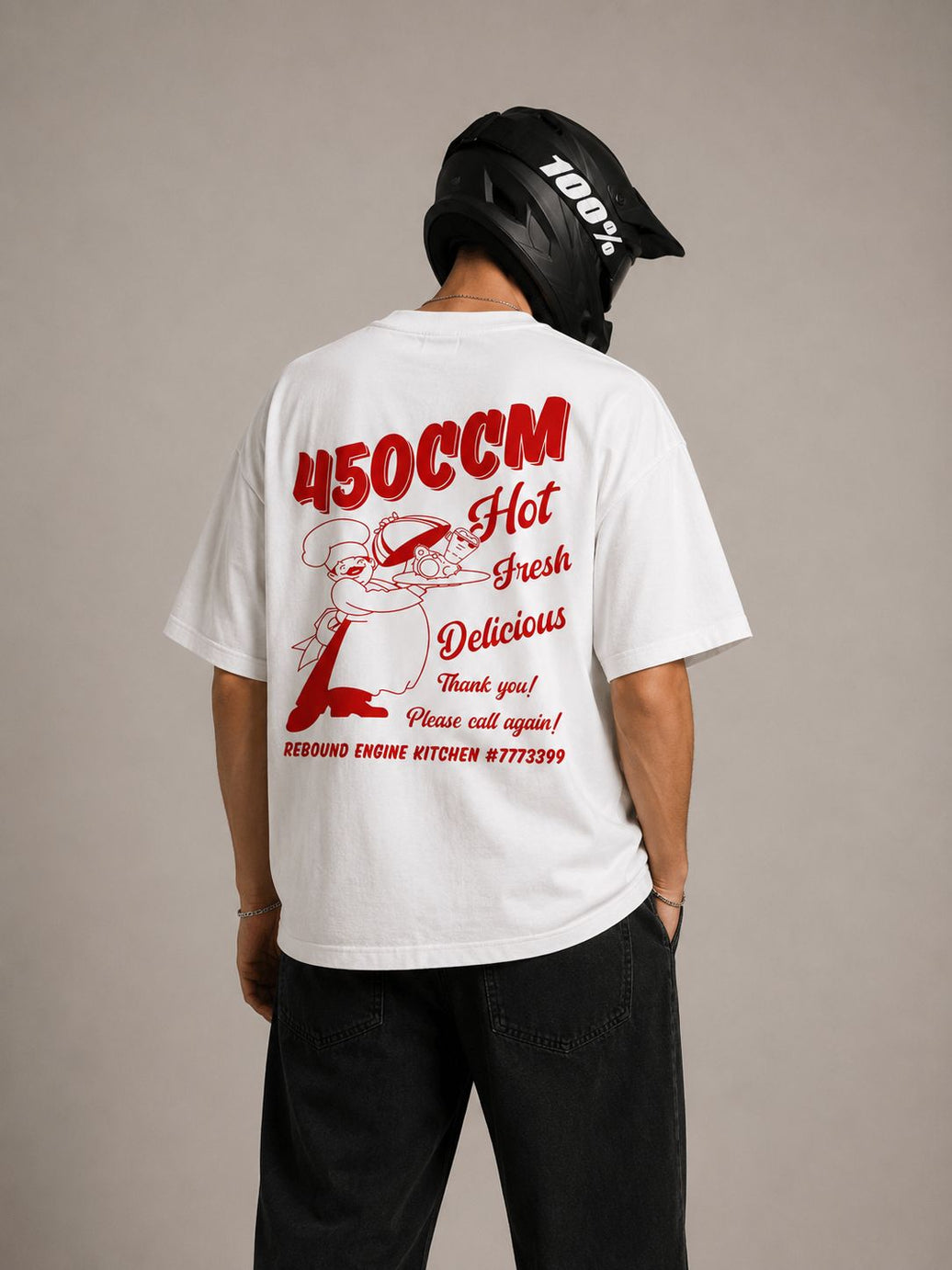 450ccm - Tee - White