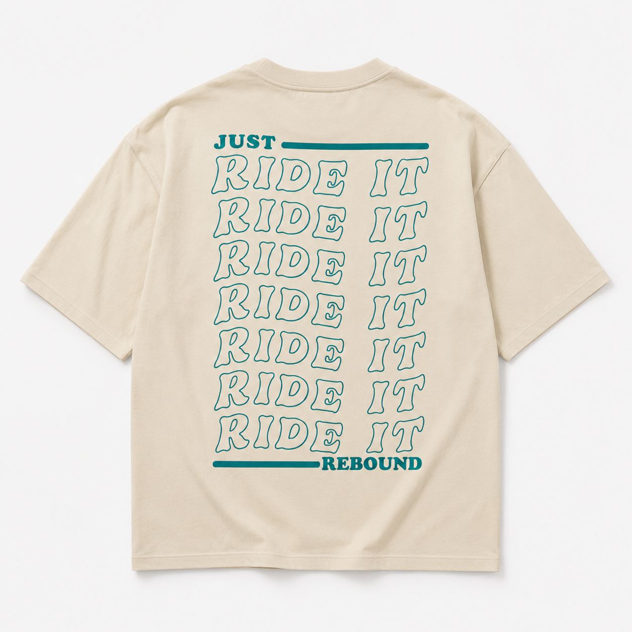 Ride It - Tee - Almond
