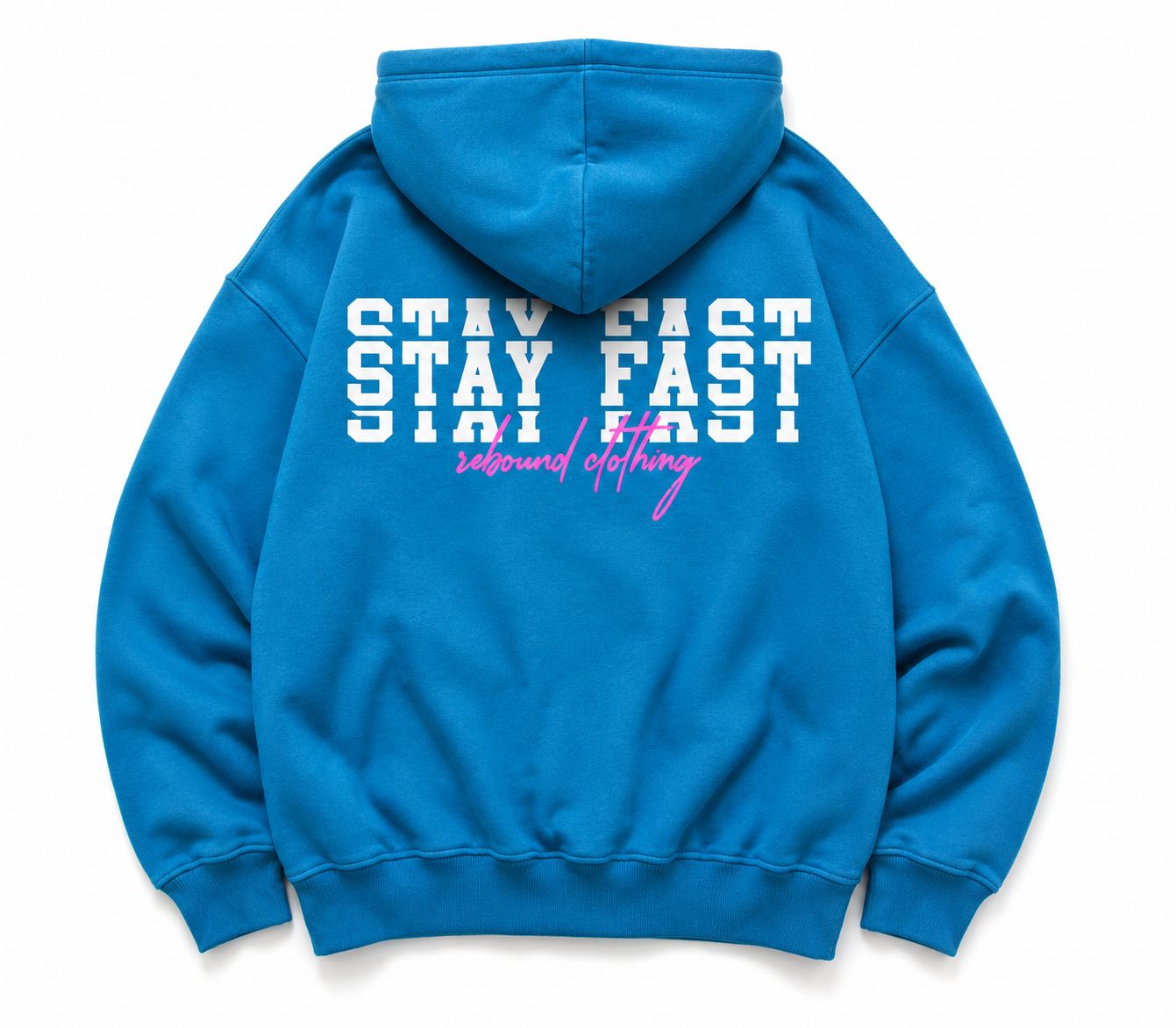 Stay Fast - Hoodie - Slateblue